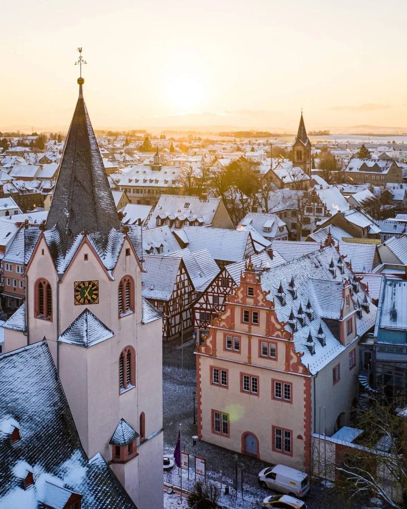Germany fits inside Texas with room to spare—about half the size of the Lone Star State. Texas doesn’t do small. Credit: @germanytourism via Instagram