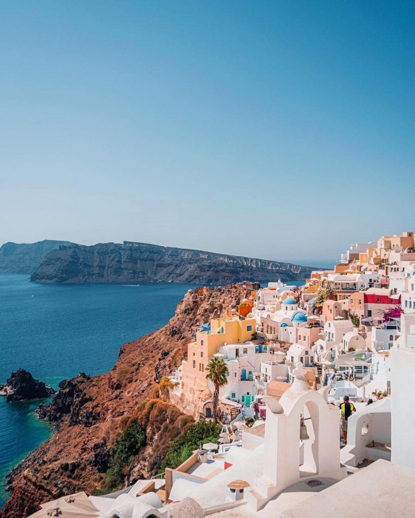 Santorini, the Parthenon, the Acropolis—basically all of Greece—could fit inside Texas about five times over. Wild. Credit: @greecevacation via Instagram