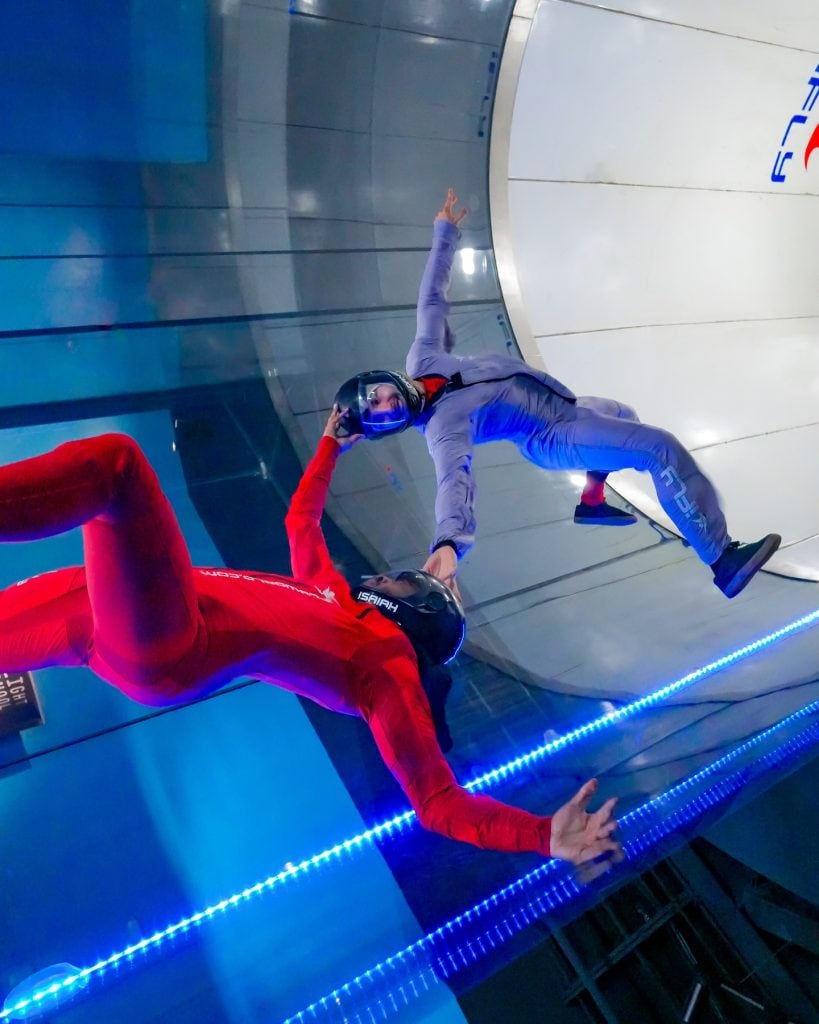 Experience the rush of skydiving without the jump at iFLY—high-energy fun that’s safe, exhilarating, and unforgettable. Credit: @iflyus via Instagram