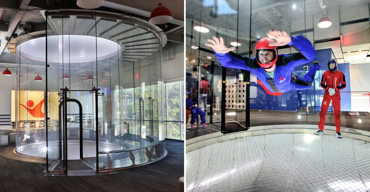 This Secret Indoor Skydiving Center In Texas Simulates Freefall