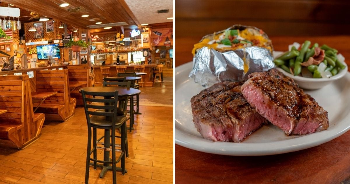 This Classic Steakhouse in Texas Brings Back Road Signs, Checkered Tablecloths of a Past Era