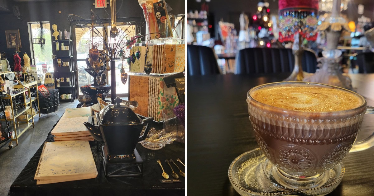 This Gothic Cafe in Texas Delights You with Drinks, Dinner, and Dares