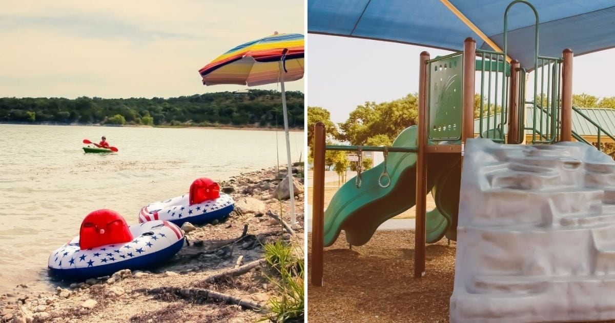 This Peaceful City Park in Texas Is Your One-Stop Day Trip for Fishing, Games, and More