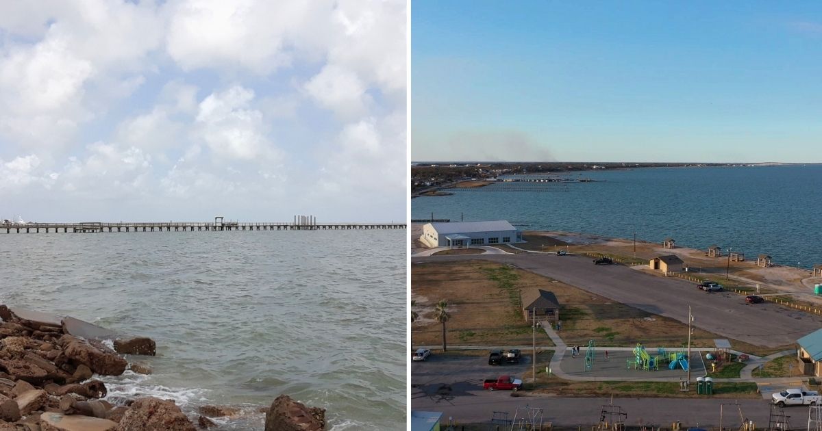 This Quiet Beach in Texas Is a Fishing Spot and a Dolphin Hideaway