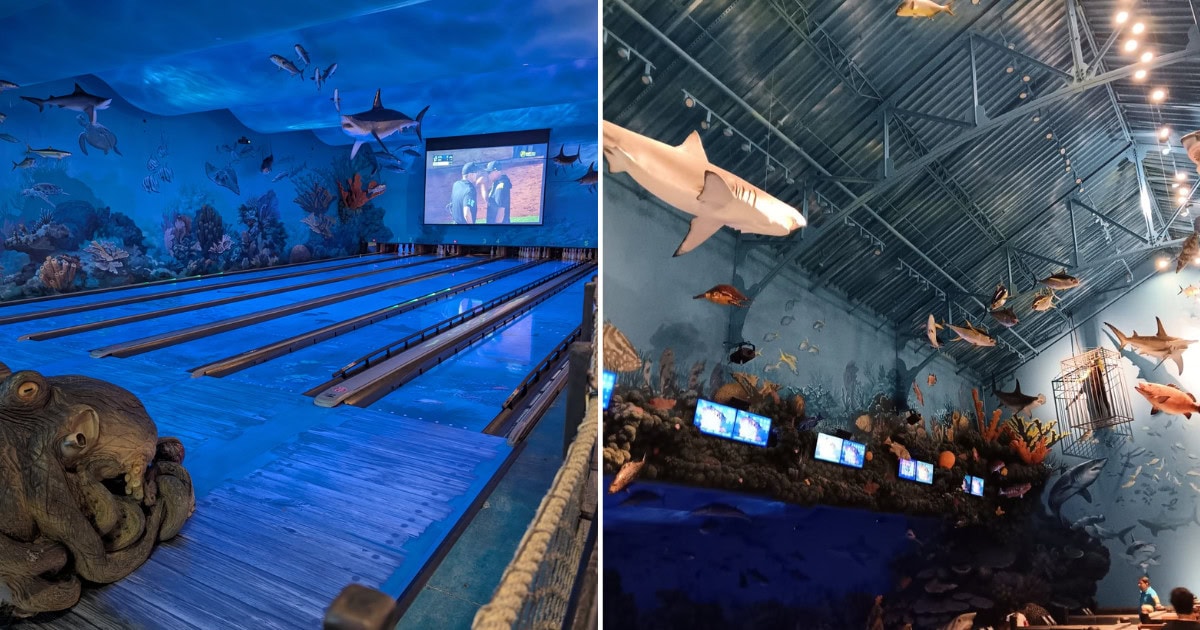 This Ocean-Inspired Bowling Alley In Texas Is Unlike Anything You’ve Ever Seen
