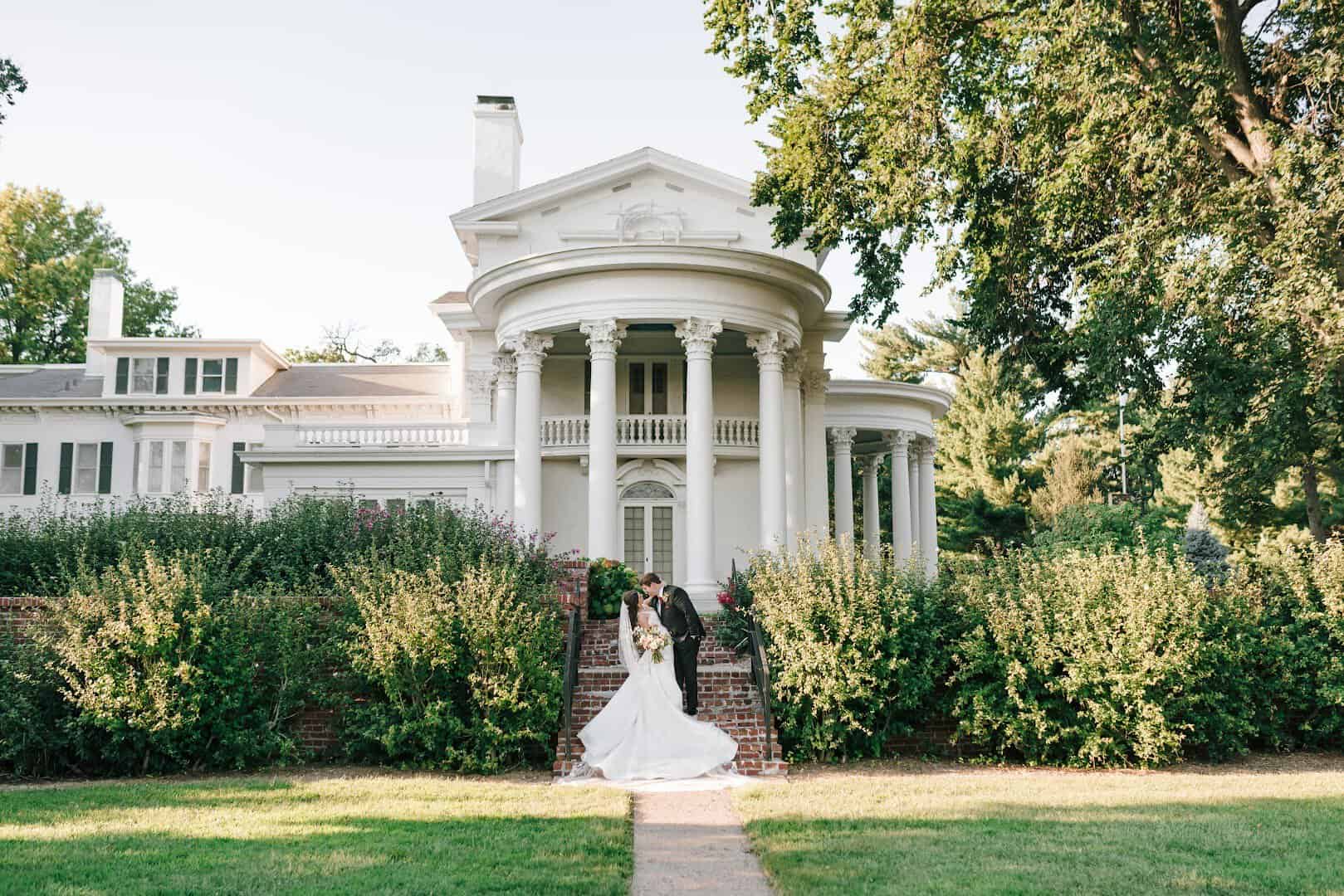The Arbor Lodge mansion in Nebraska City, Nebraska