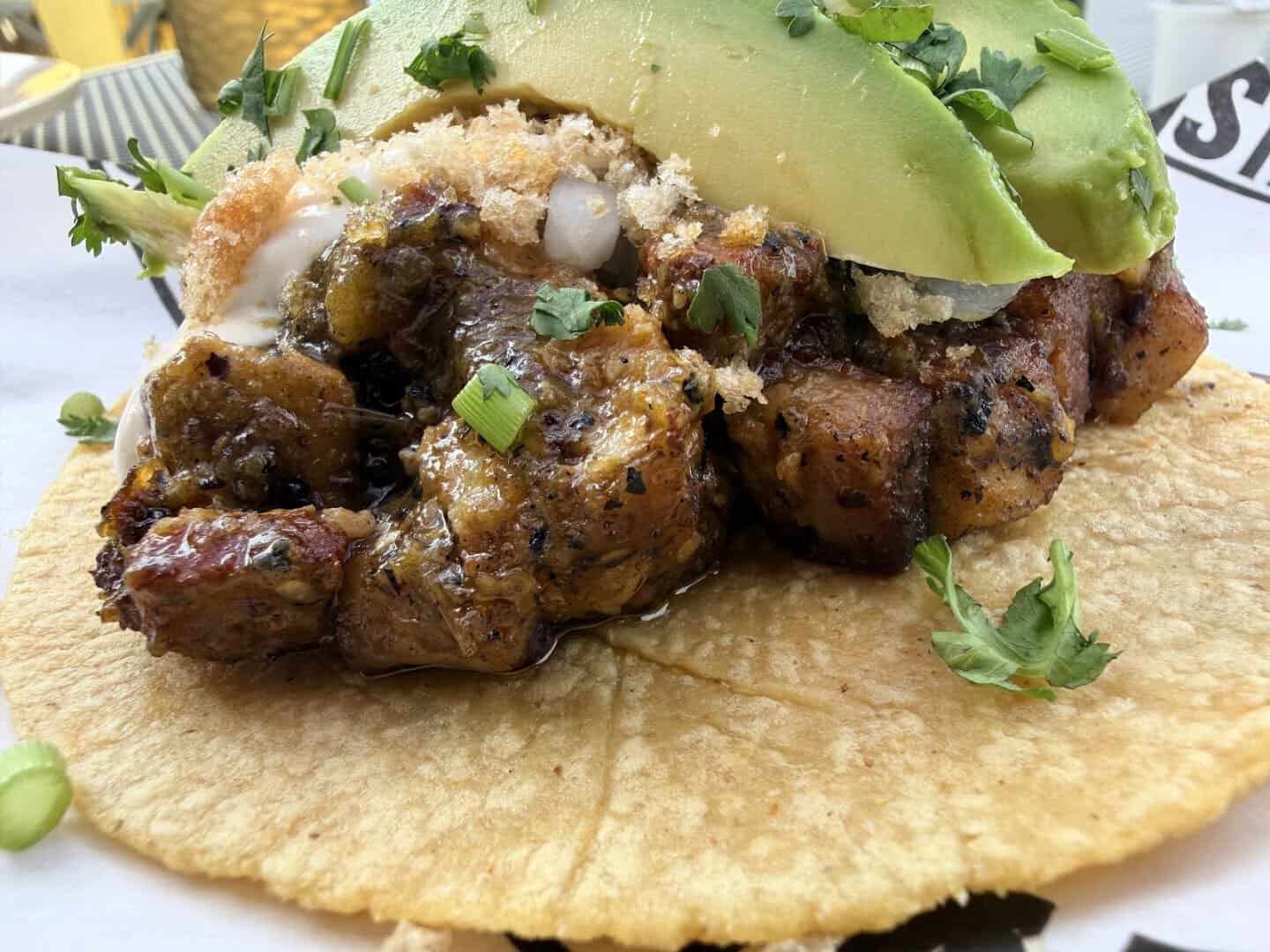 Al pastor taco at Big Star in Chicago