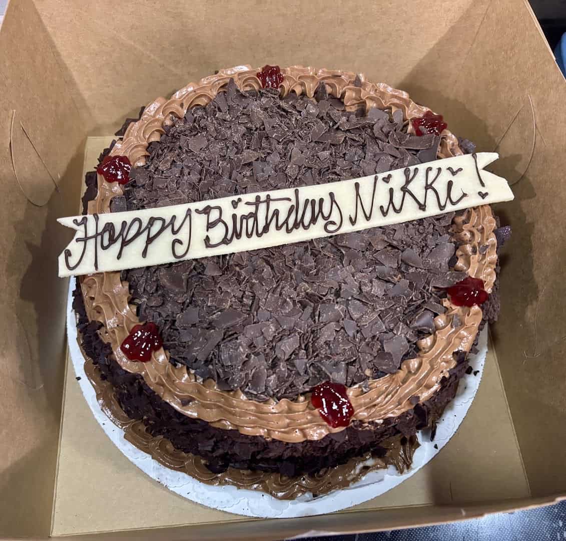 Black Forest cake at Henk's Black Forest Bakery in Dallas