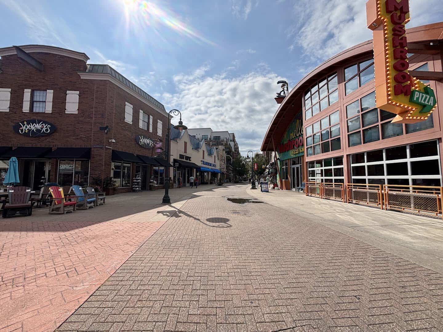 Branson Landing waterfront shopping promenade in Branson, Missouri