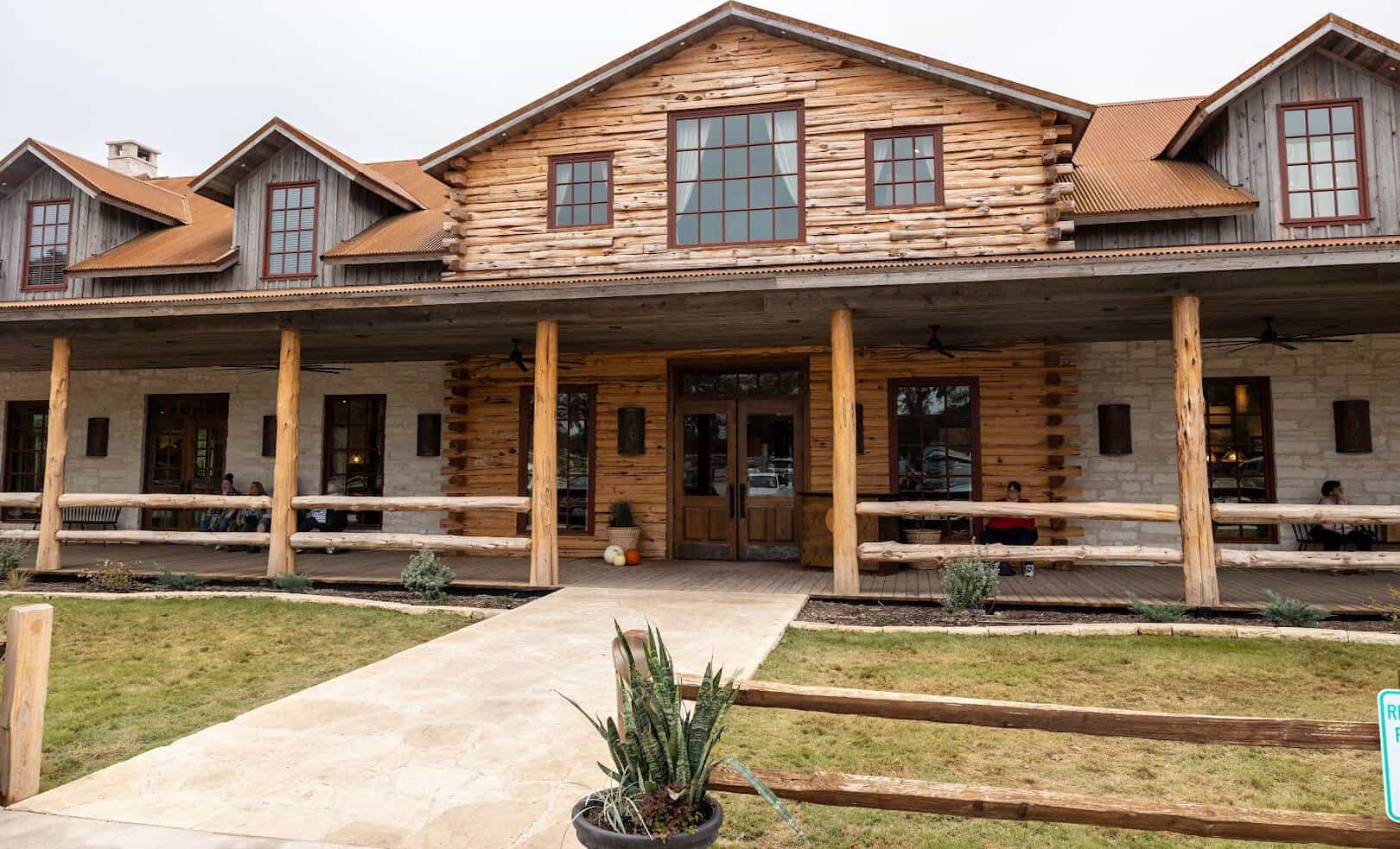 Exterior of Cafe Homestead at Homestead Heritage near Waco, Texas