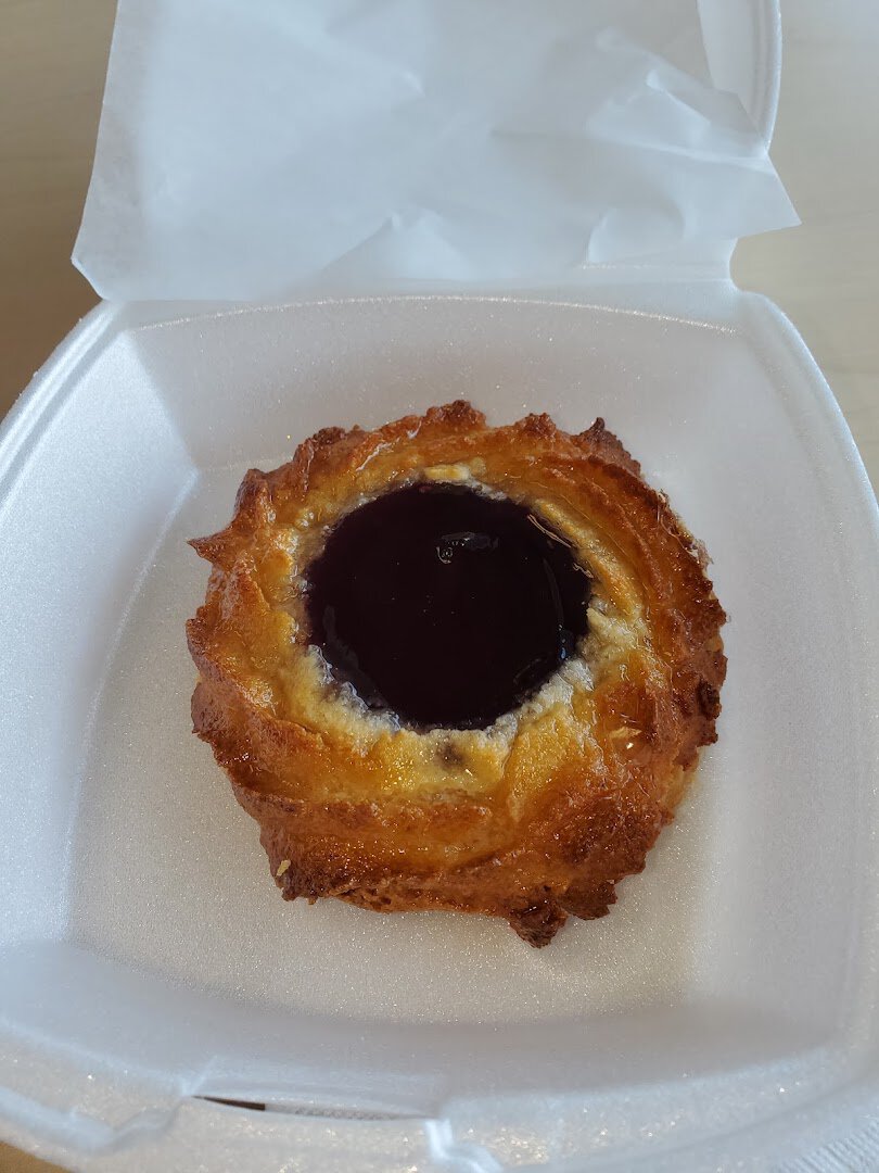 Cherry danish at Pfeifer's German Bakery and Deli in Harker Heights, Texas