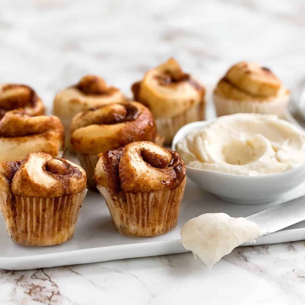 Mini cinnamon rolls at Cinnaholic in Berkeley, California
