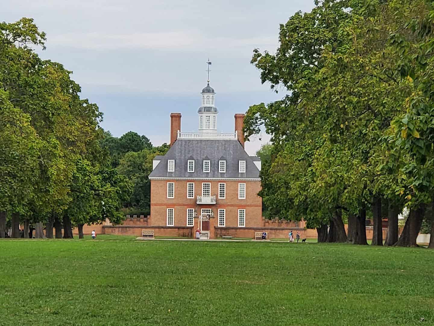 The Governor's Palace at Colonial Williamsburg, Virginia