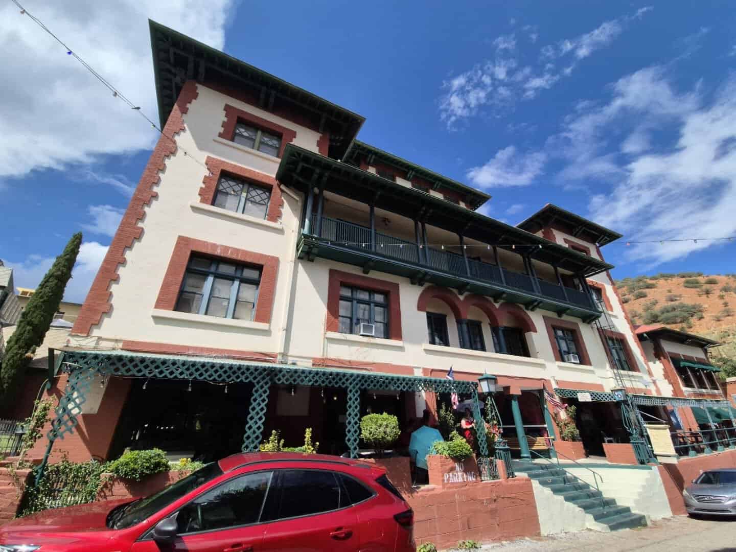The Copper Queen Hotel in Old Bisbee, Arizona
