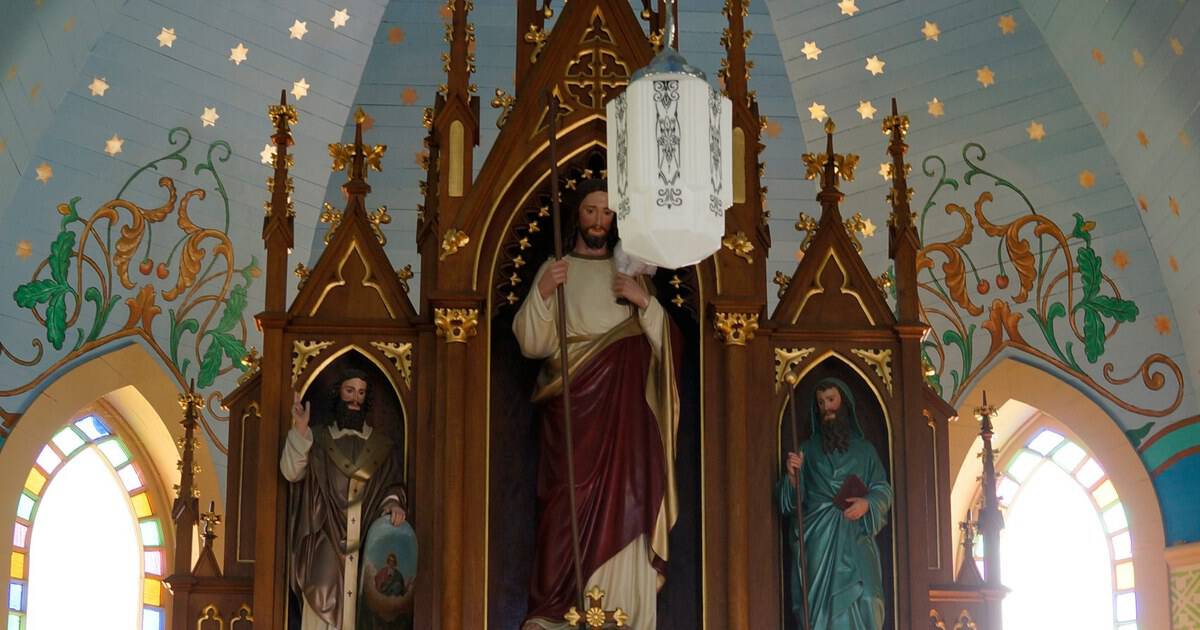 This Tiny Texas Church Is Covered Inside With Thousands of Hand-Painted Frescoes