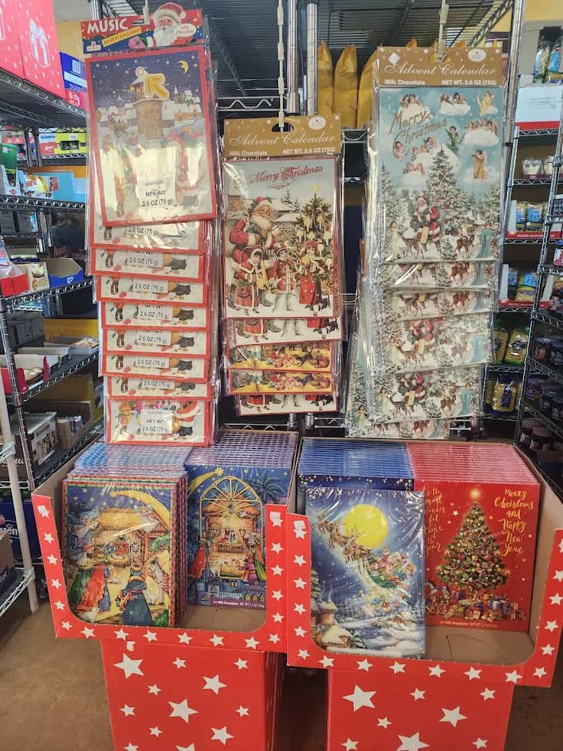 Imported German holiday treats and gifts at Pfeifer's German Bakery and Deli in Harker Heights, Texas