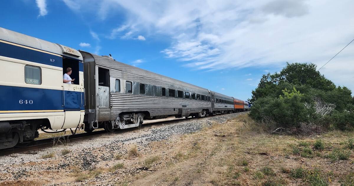 This Scenic Texas Rail Ride Winds Through the Hill Country With Views of the South San Gabriel River
