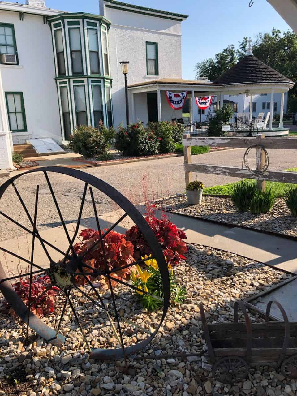A historic street in Council Grove, Kansas