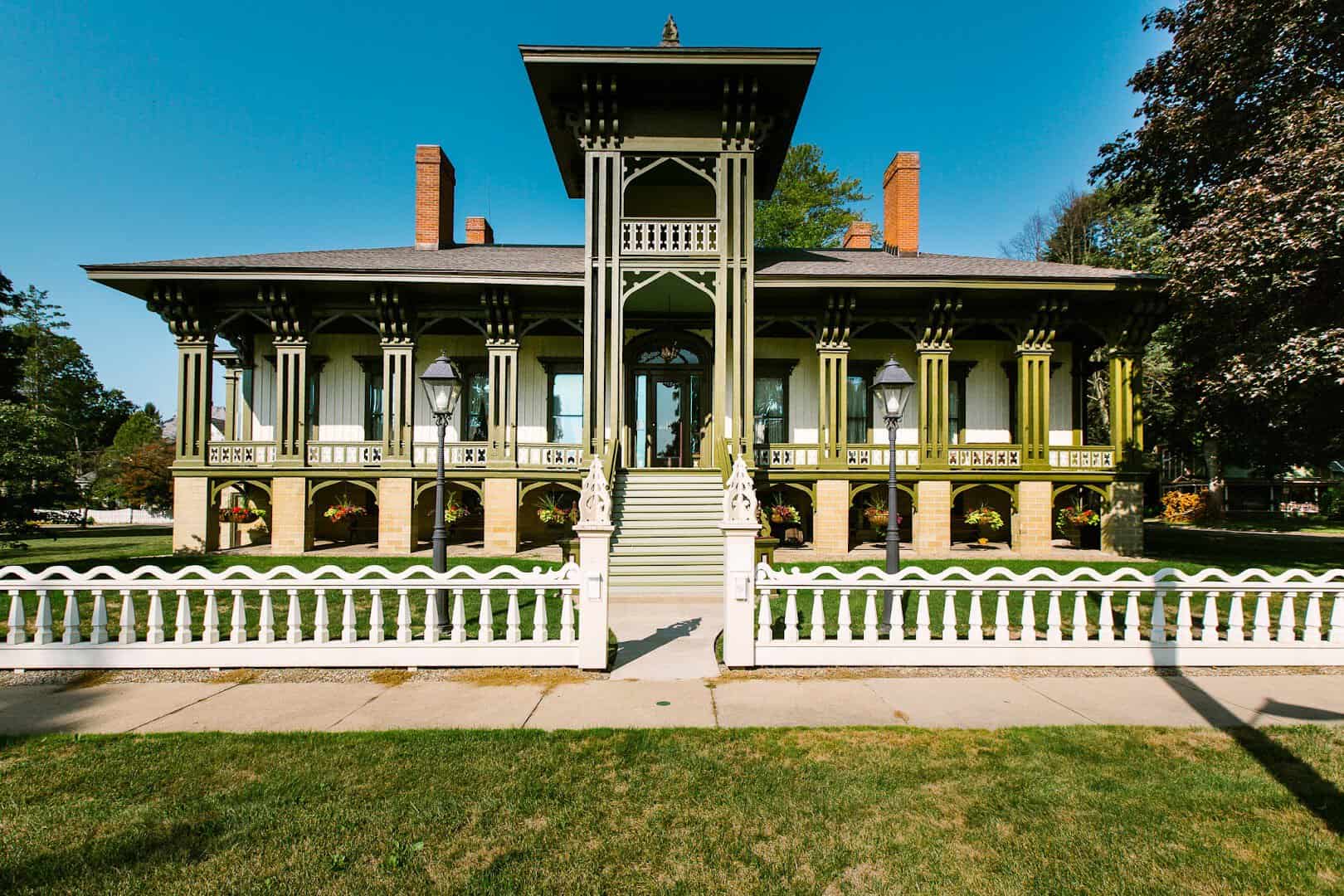 The Honolulu House historic mansion in Marshall, Michigan