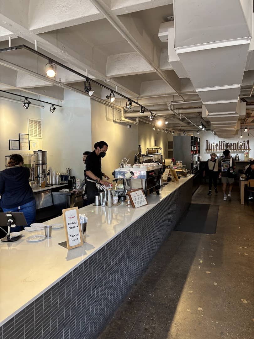Espresso counter at Intelligentsia Coffee in Chicago