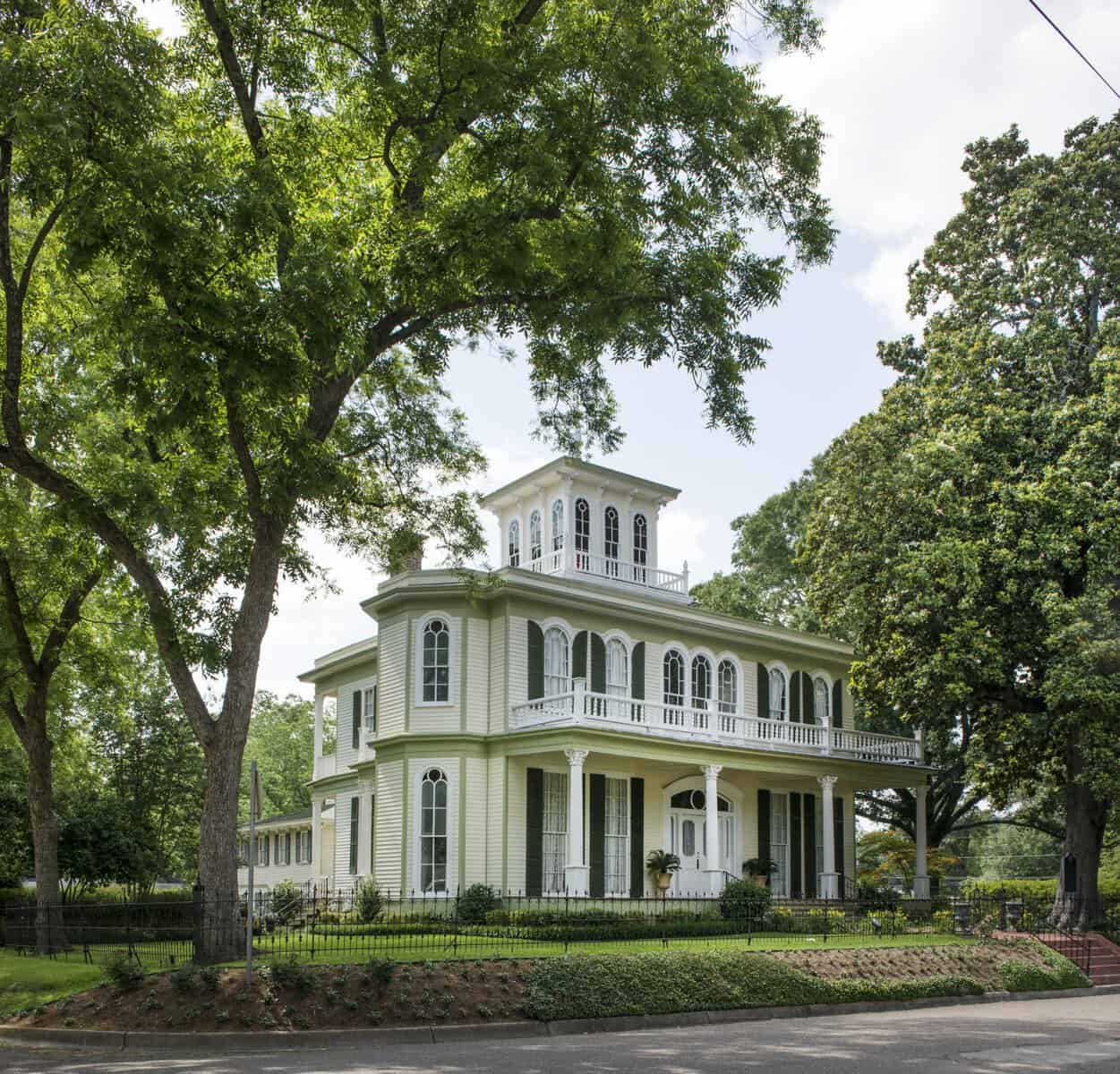 The historic House of the Seasons in the old river port of Jefferson, Texas