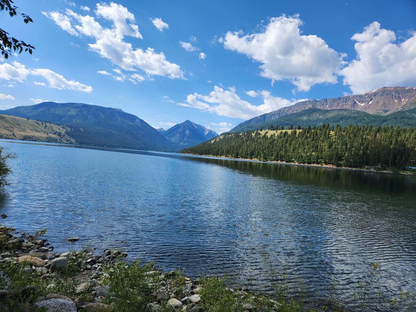 Wallowa Lake and the Wallowa Mountains near Joseph, Oregon