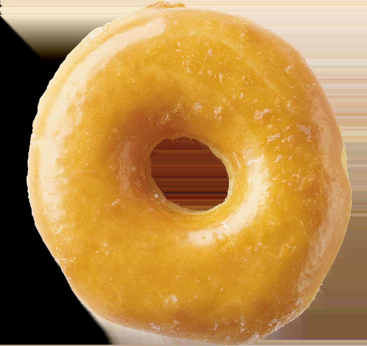 Ray's Original Glazed doughnut at LaMar's Donuts in Denver, Colorado