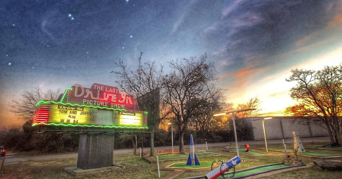 This Nostalgic Texas Open-Air Cinema Plays Two First-Run Movies for Less Than One Multiplex Ticket