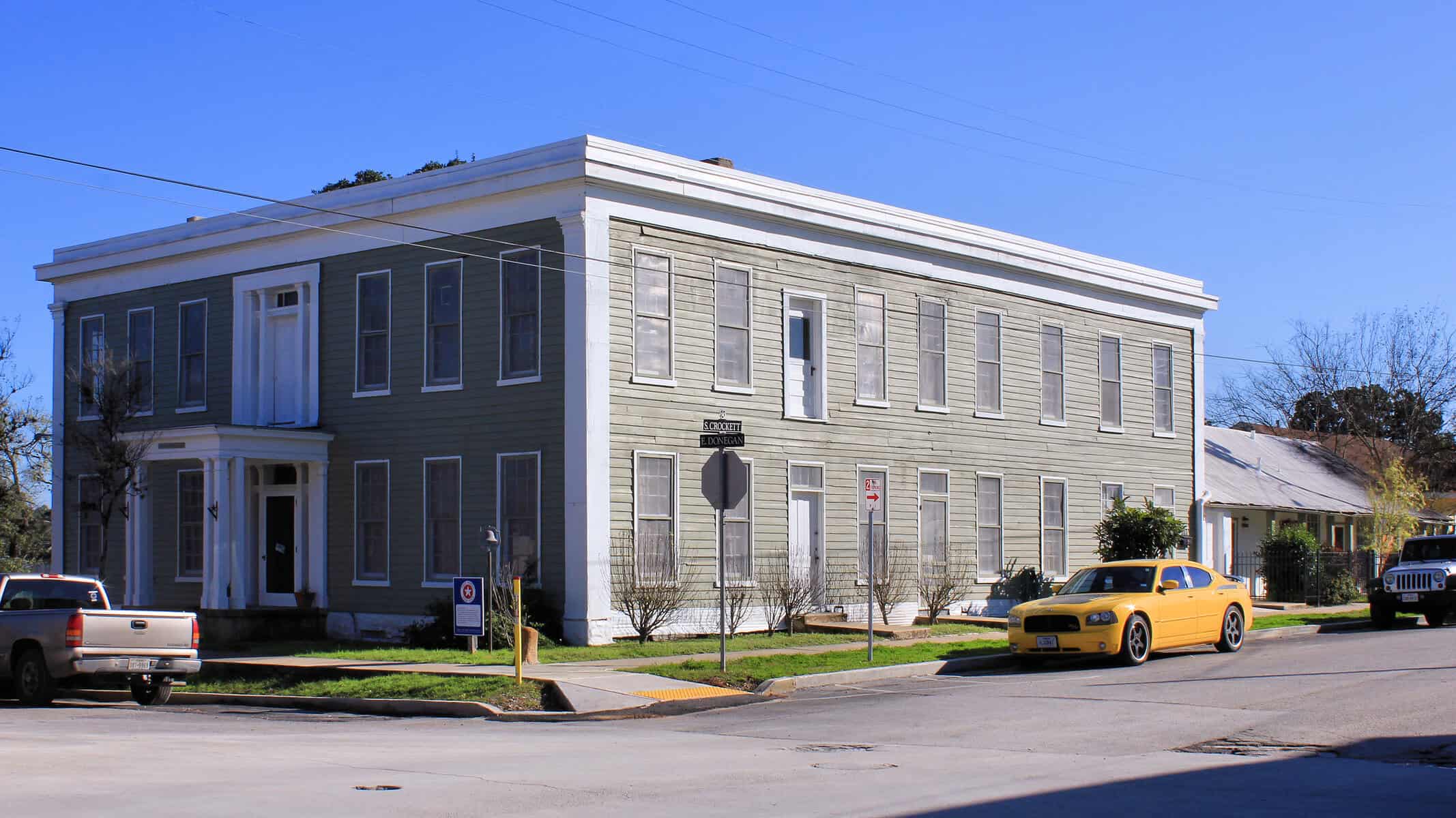 The historic haunted Magnolia Hotel in Seguin, Texas