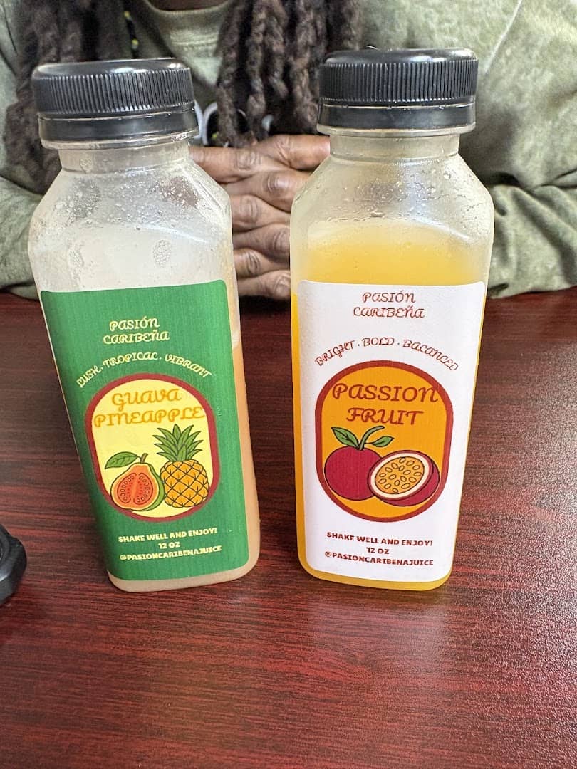 Cold Malta and tropical fruit juice at El Flamboyan in Wylie, Texas