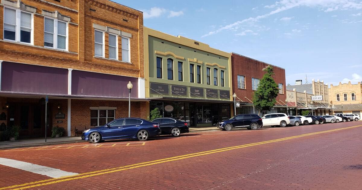 This Small East Texas Town Has Century-Old Brick Streets and Surprisingly Great Shops