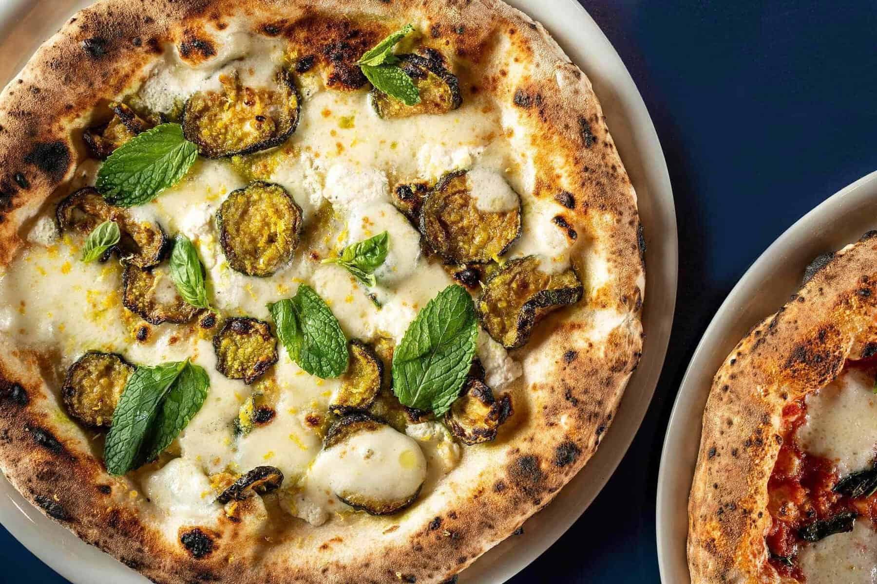 Neapolitan pizza at Partenope Ristorante in Dallas