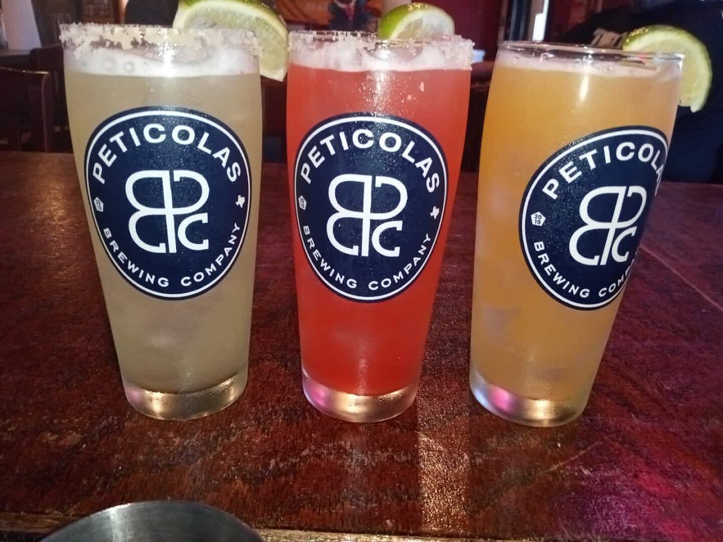 Ice-cold beers at Old School Pizza Tavern in Arlington, Texas