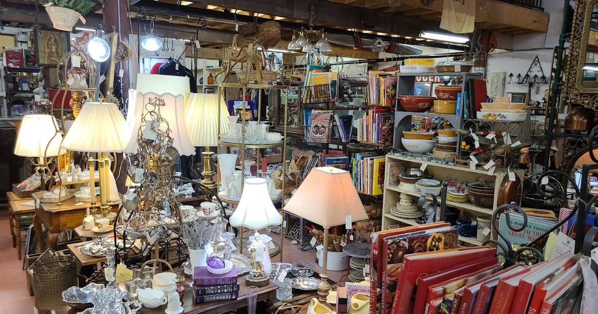 This Giant West Texas Vintage Store Hides a Navy Plane Out Front and Two Floors of Affordable Treasure
