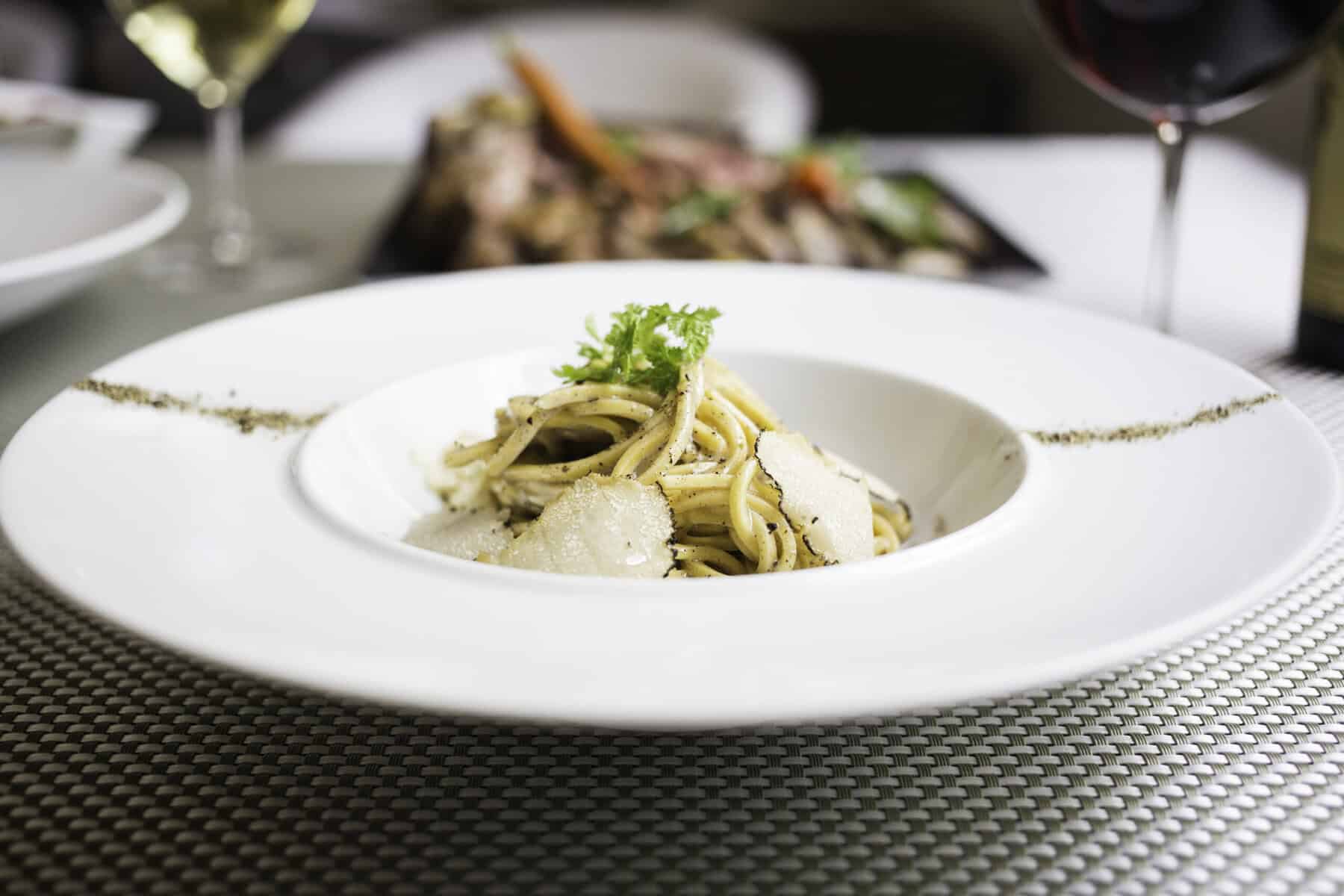 House-made pasta at Potente in Houston