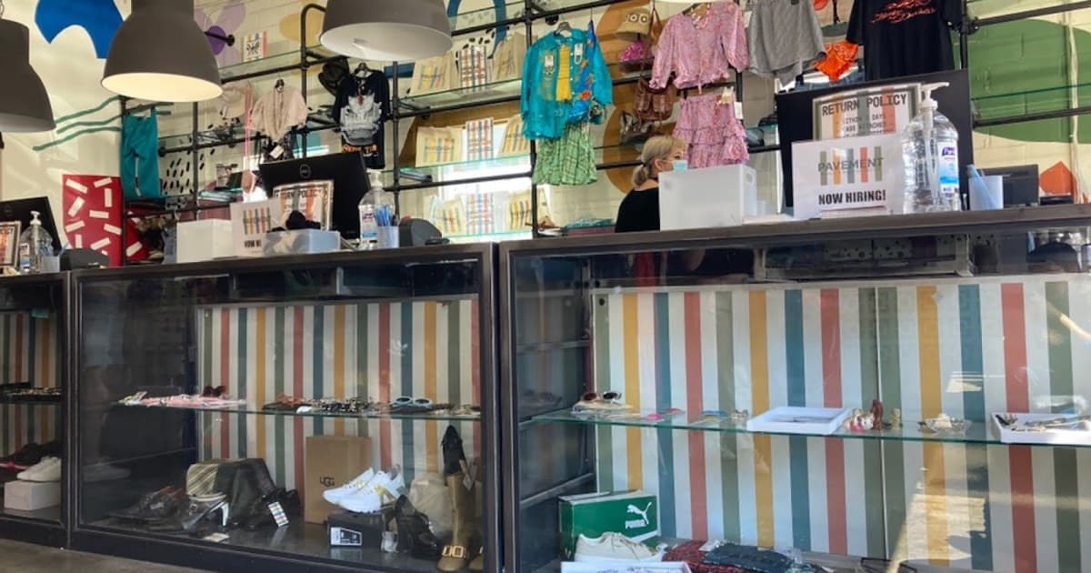 This Rainbow-Fronted Texas Resale Shop Is Where Designer Labels Show Up at a Fraction of Retail