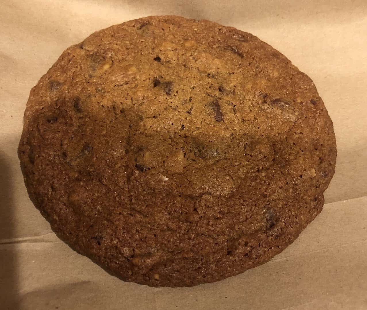 A fresh-baked cookie at The Original Kolache Shoppe in Houston