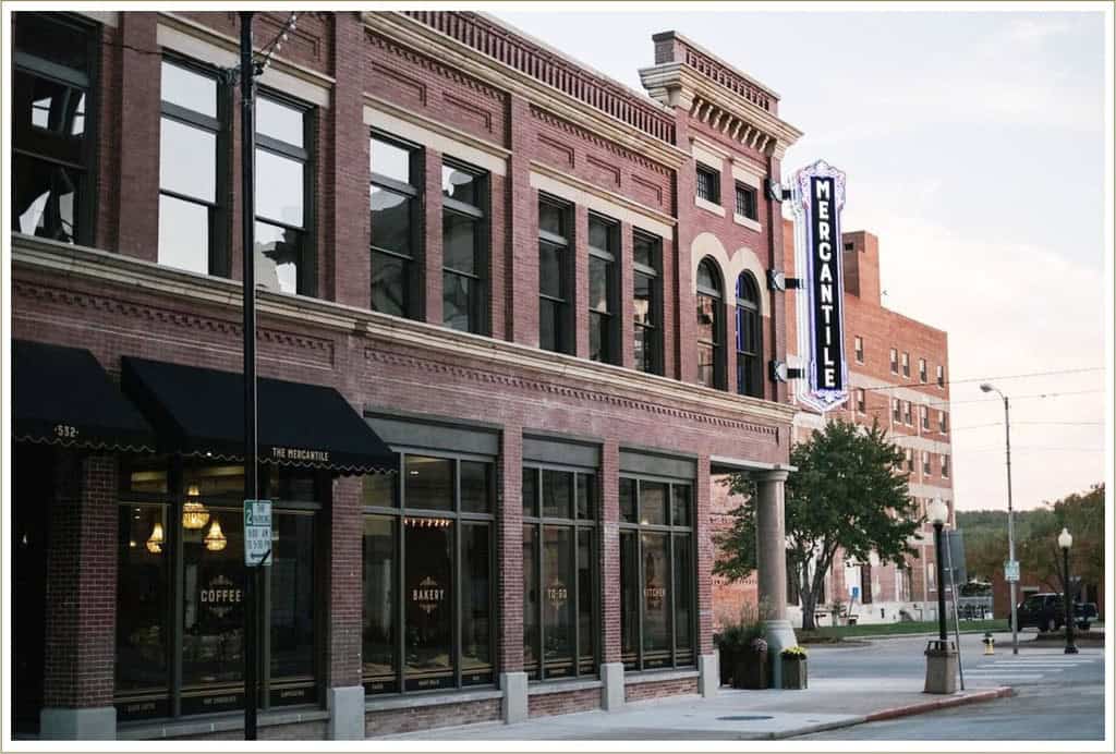 The Pioneer Woman Mercantile storefront in Pawhuska, Oklahoma