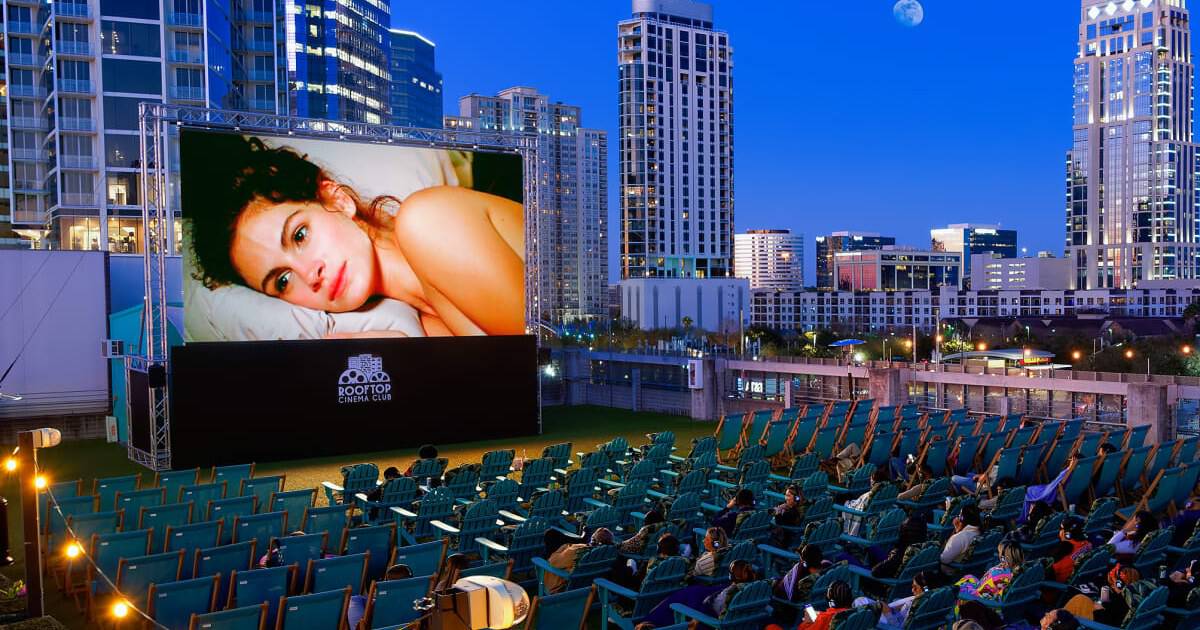 This High-Rise Texas Movie Theater Lets You Watch Films Under the Open Sky, Skyline and All
