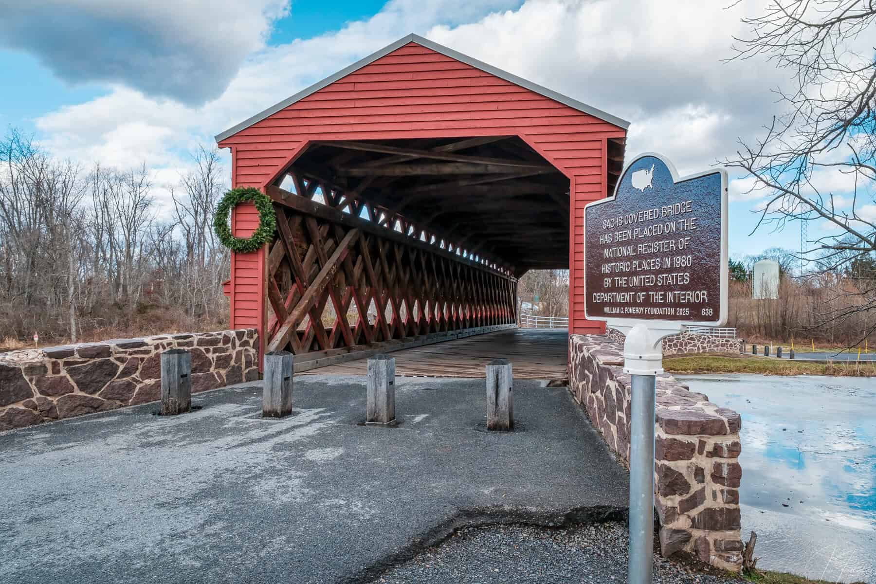 Sachs Covered Bridge near Gettysburg, Pennsylvania