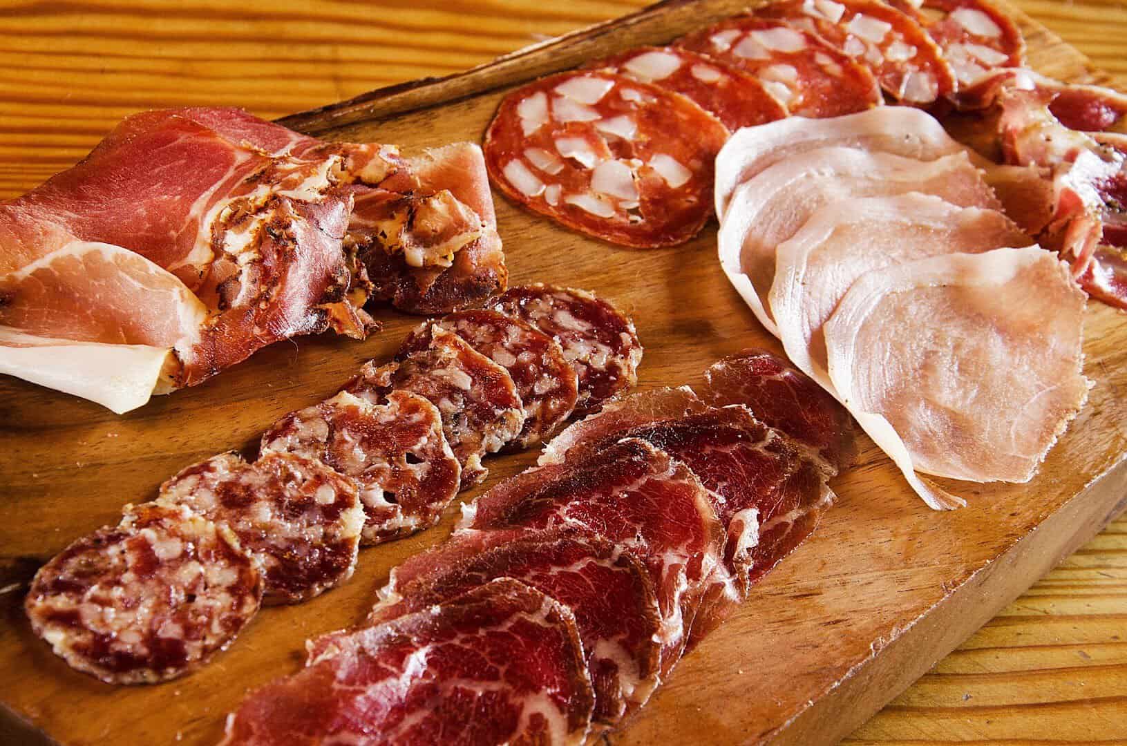 Cured meat and salumi board at Nonna in Dallas