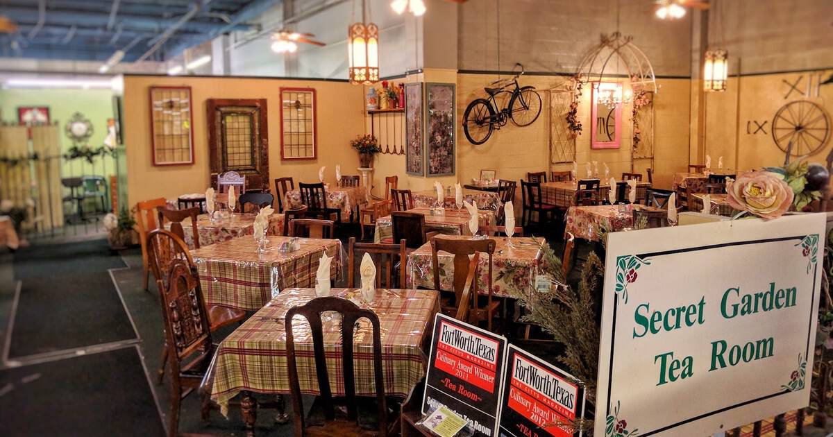 This Enormous Texas Vintage Warehouse Is Home to 200 Dealers and a Secret Tea Room