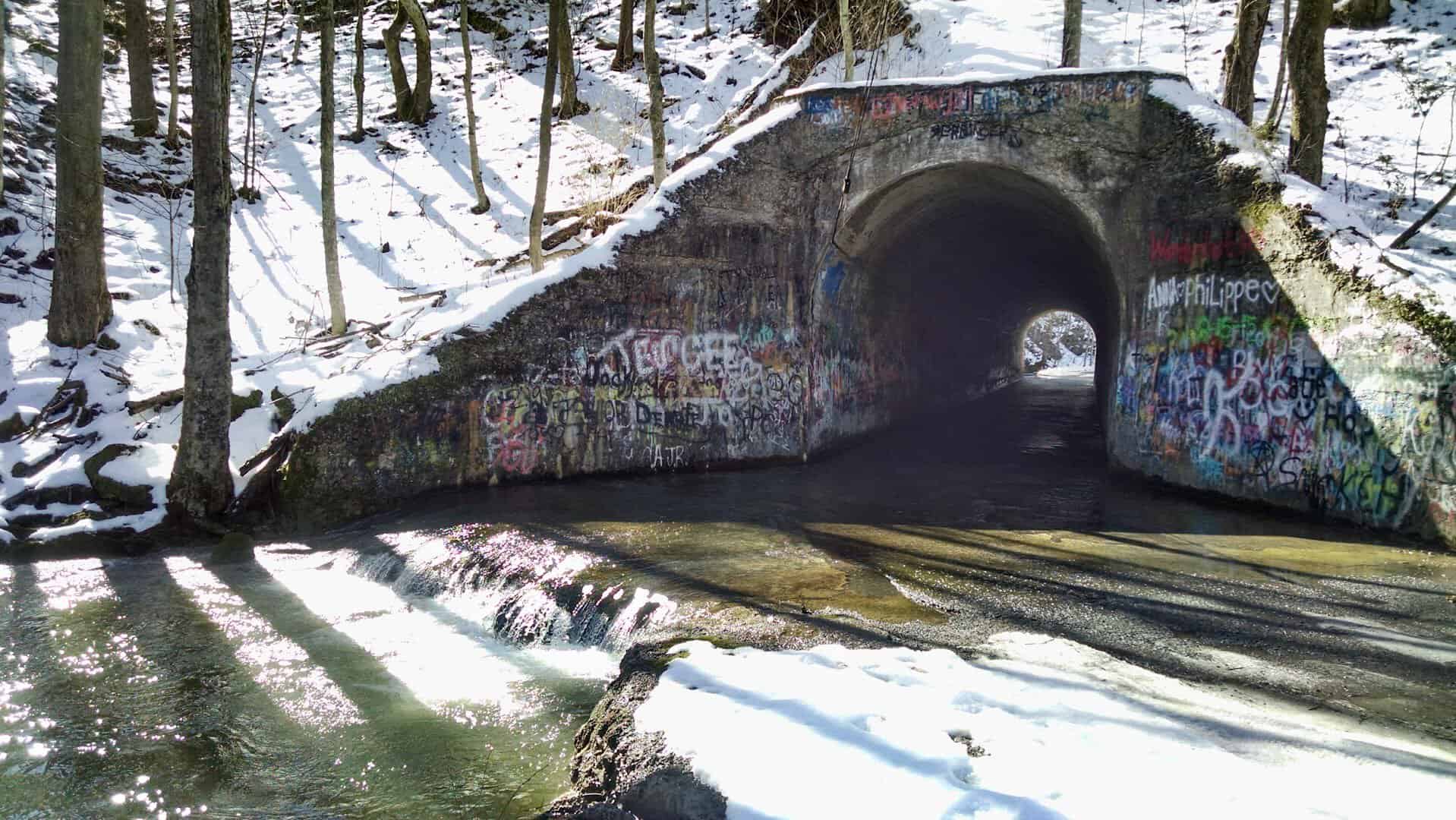 Sensabaugh Tunnel near Kingsport, Tennessee