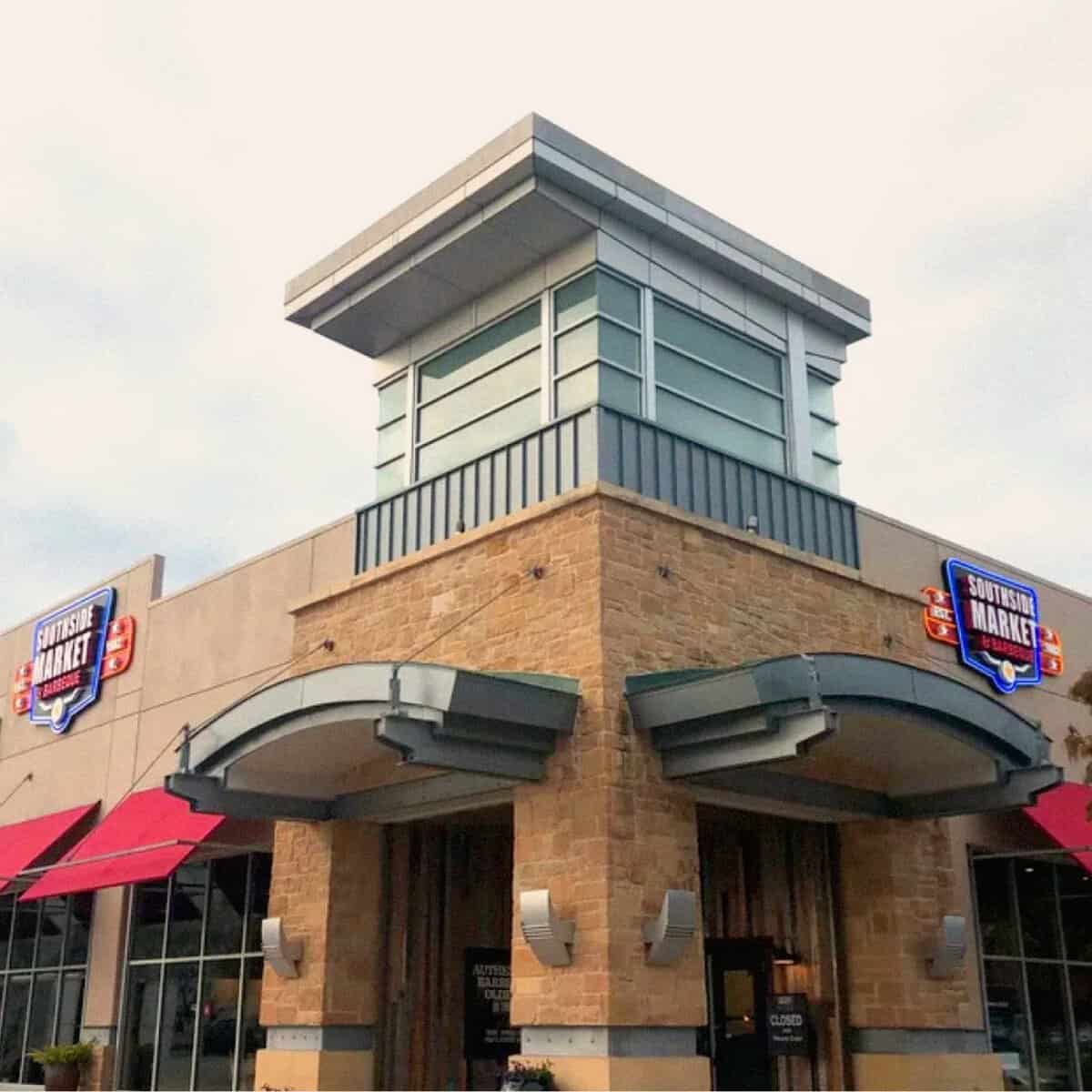 Southside Market and Barbeque building exterior in Elgin, Texas