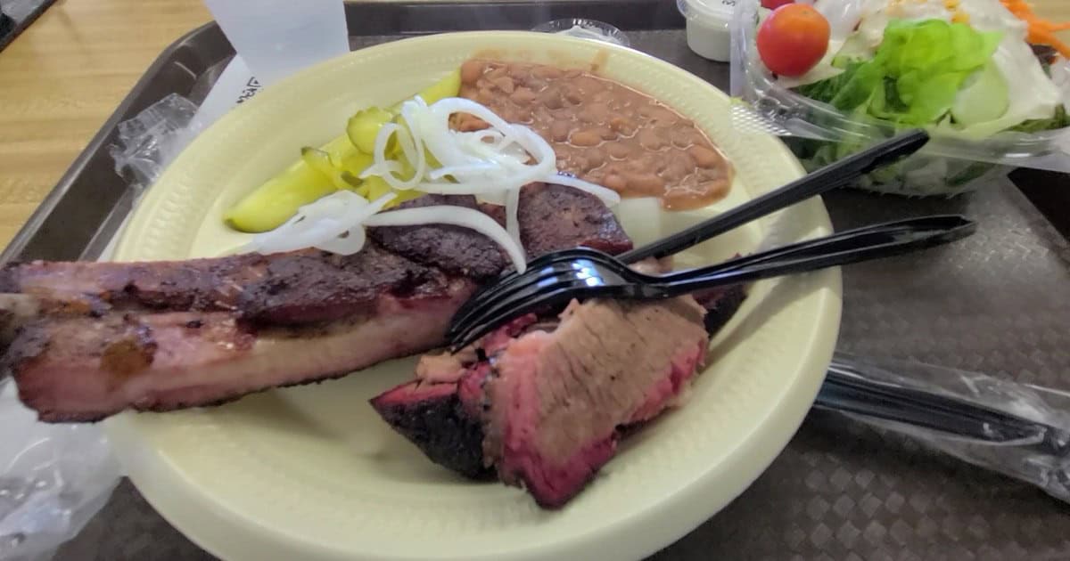 This Storied Texas Smokehouse Is the State’s Oldest Barbecue Joint and Its Snappy Sausage Started It All