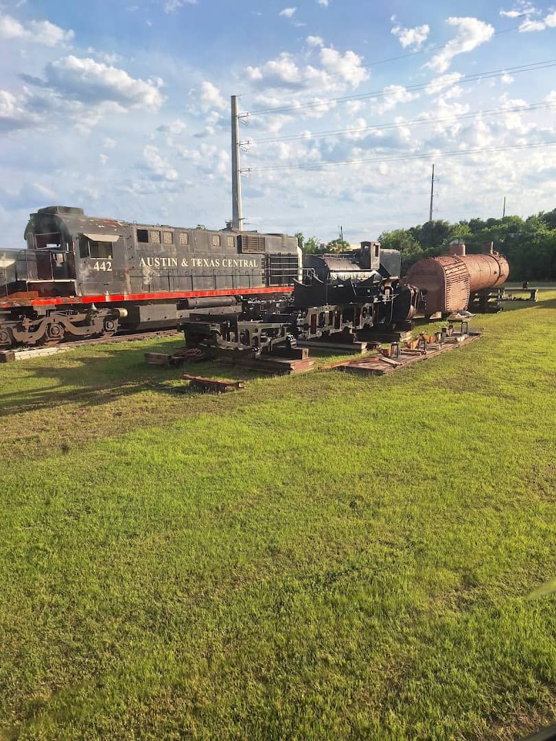 Vintage steam locomotive 786 awaiting restoration at the Austin Steam Train Association