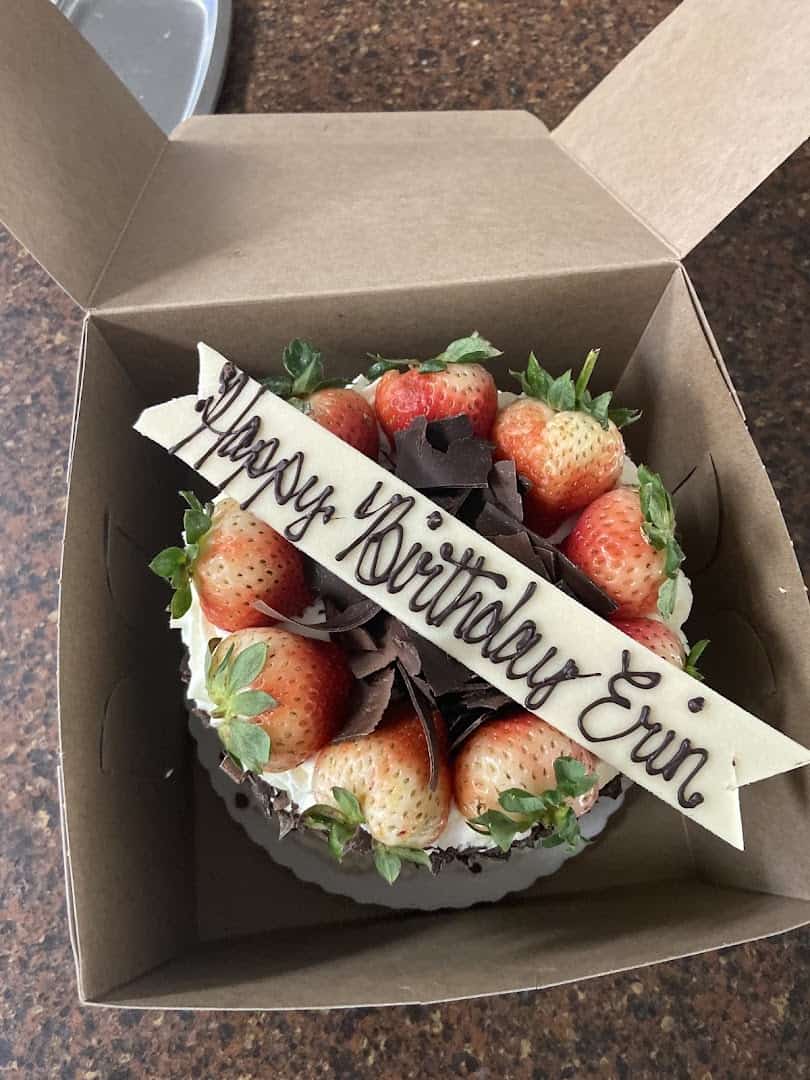 Swiss Madrisa fruit-topped cake at Henk's Black Forest Bakery in Dallas