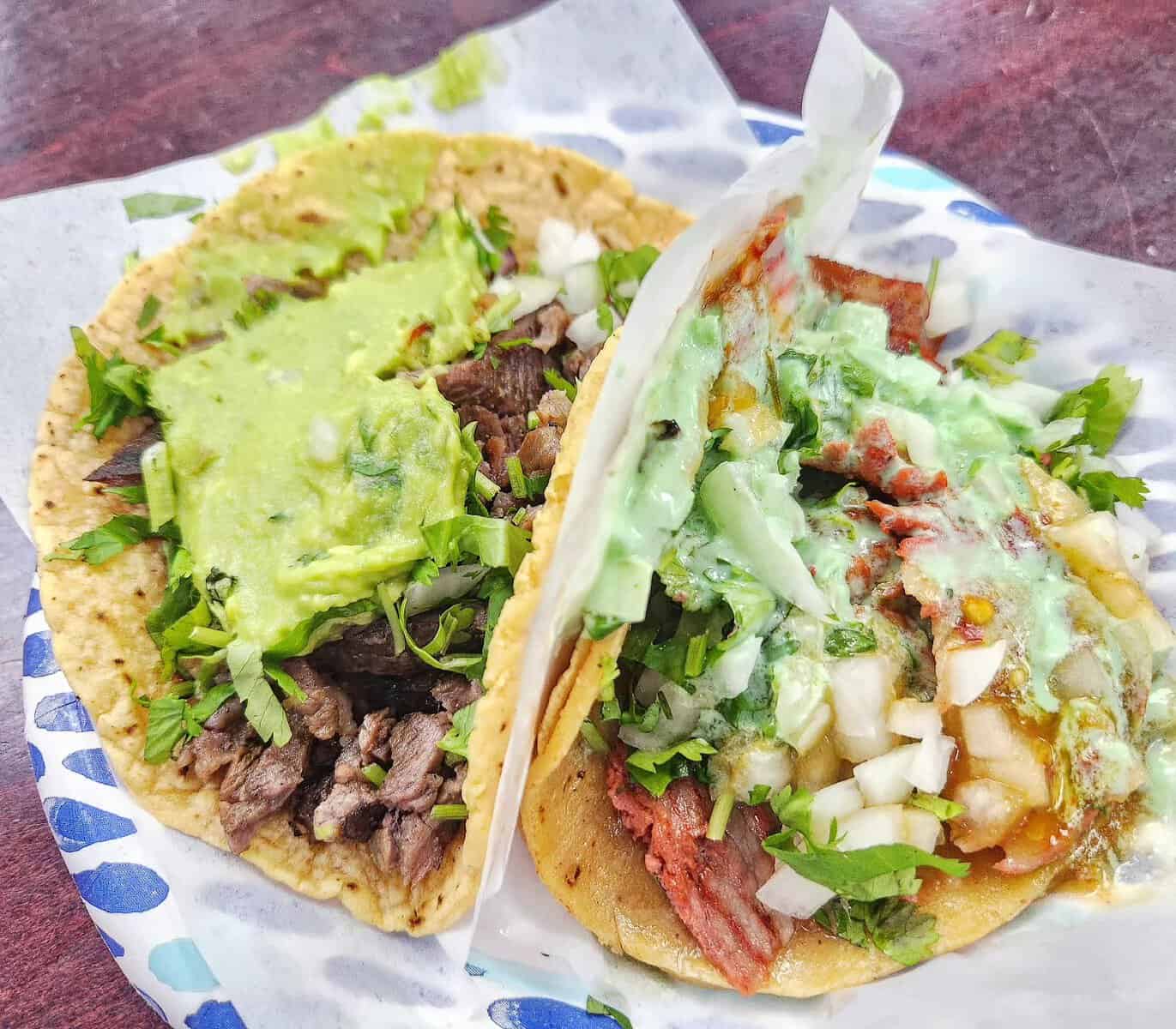 Adobada tacos at Tacos El Gordo in Las Vegas