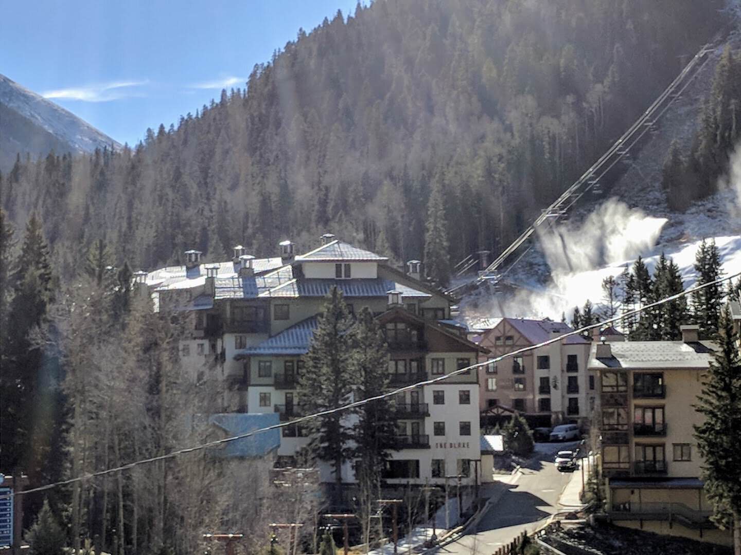 Mountain village at Taos Ski Valley, New Mexico