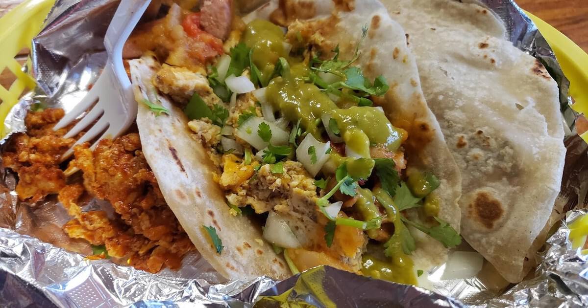 This Bright Blue Texas Breakfast Spot Is the Reason Locals Set Their Alarms Early
